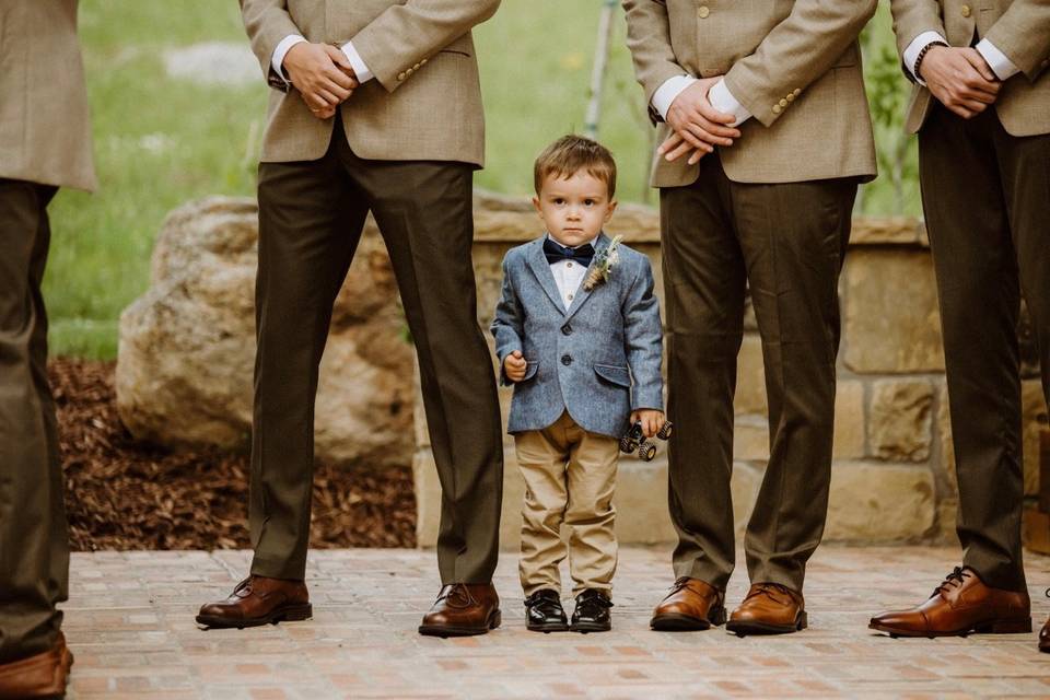 The cutest Ring Bearer