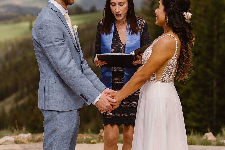 Beaver Creek Wedding Deck