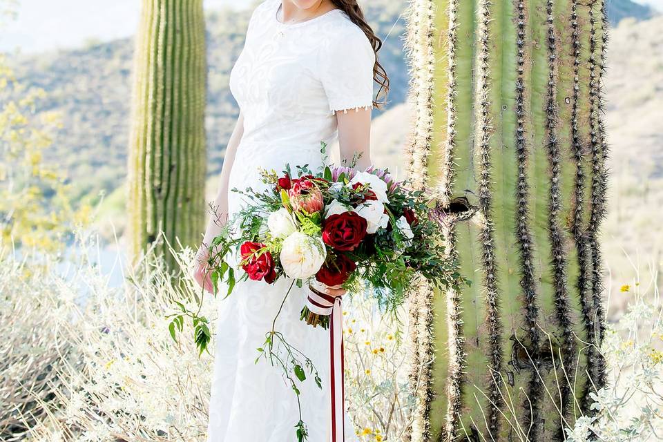 Desert wedding