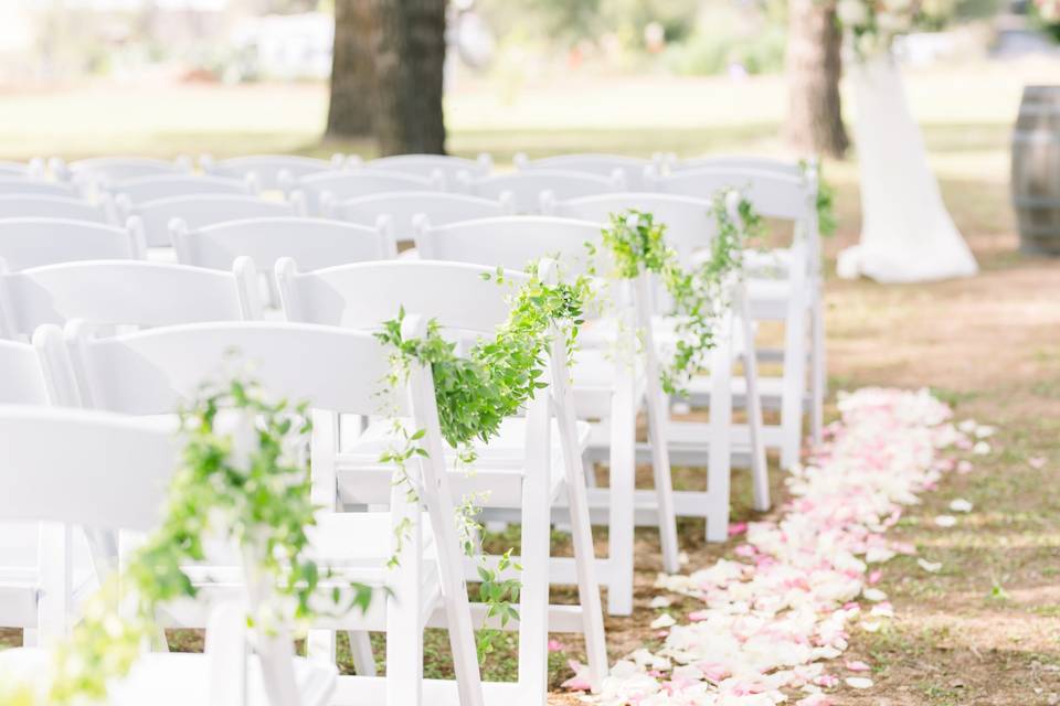 Garden ceremony