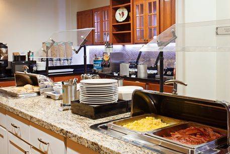 Buffet table