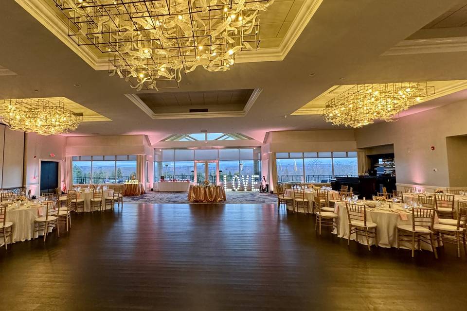 View of Sweetheart Table