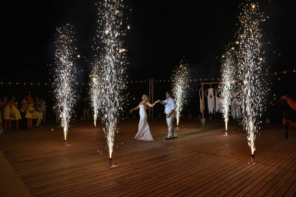 First dance - Stage Fountains