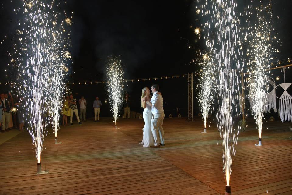 First dance - Stage Fountains
