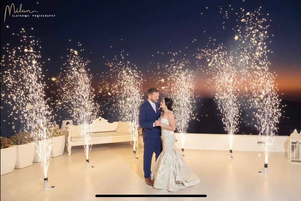 First dance - Stage Fountains