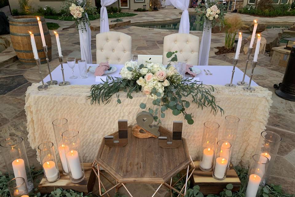 Sweetheart Table