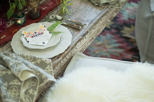 BoHo Romance Table scape