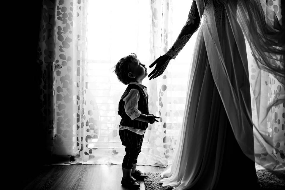 Mother and son