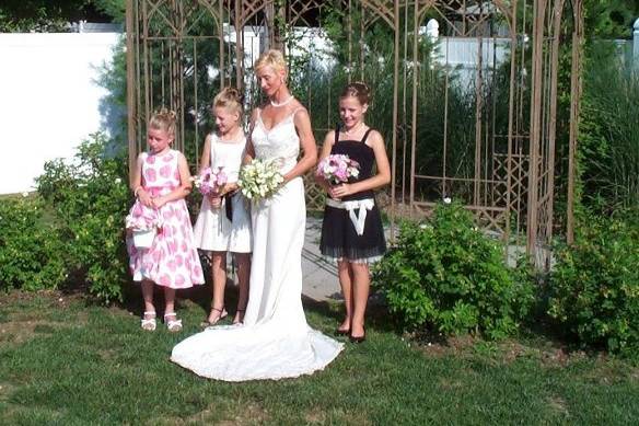 Photo Op by the Gazebo