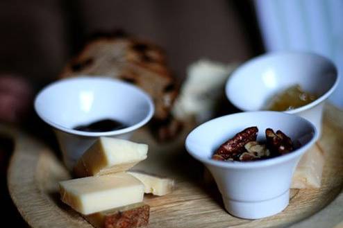 Sovana Bistro's Artisanal Cheese Plate