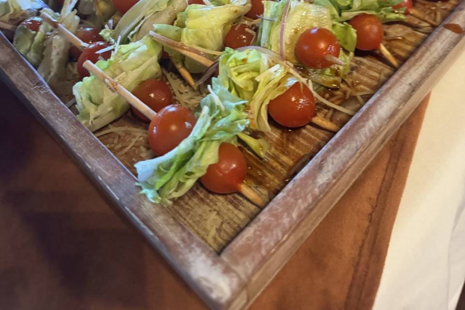 Wedge Salad Skewers