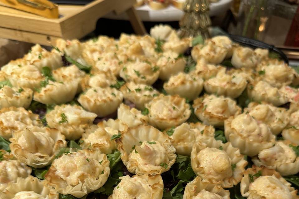 Crab & Shrimp Dip Puffs