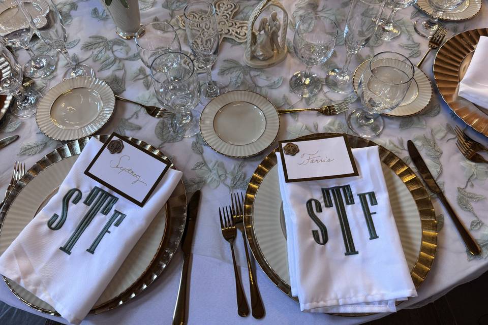 Wedding Table Setting
