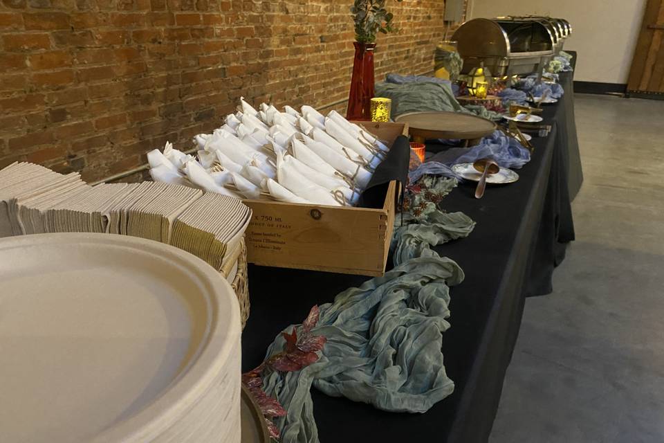 Wedding Buffet Style