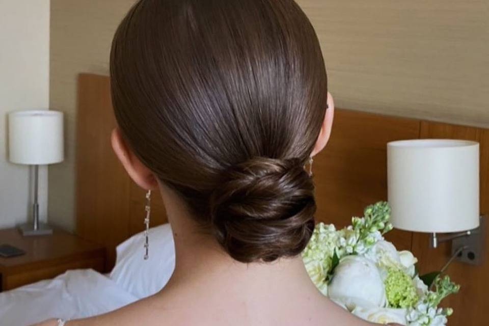 Updo hairstyle