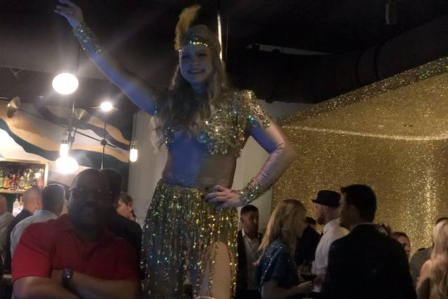 Stilts Dancer and I
