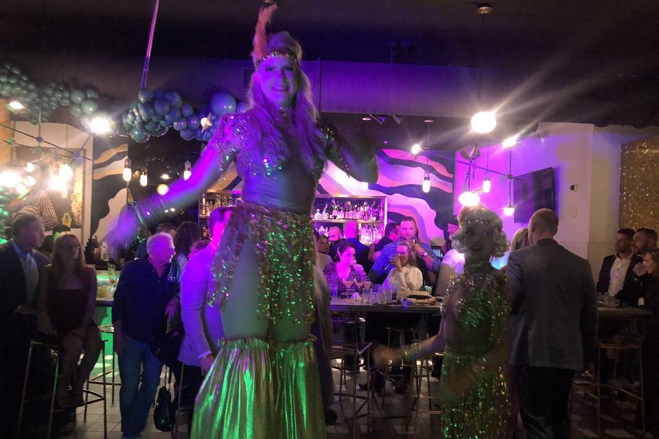 Stilts Dancer