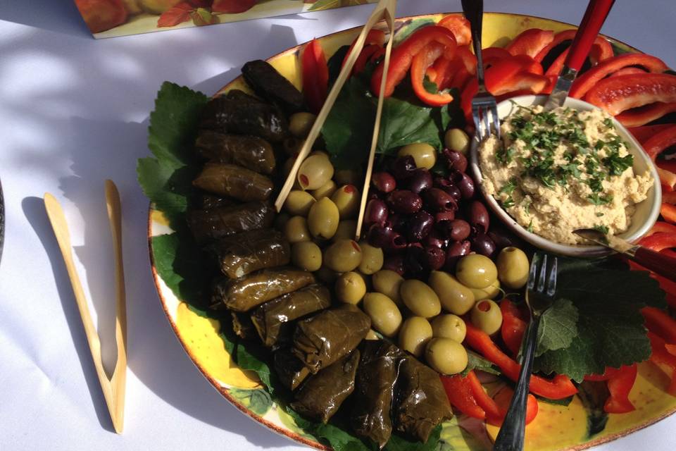 MediterraMary Marlet's Conscious Cateringnean Platter