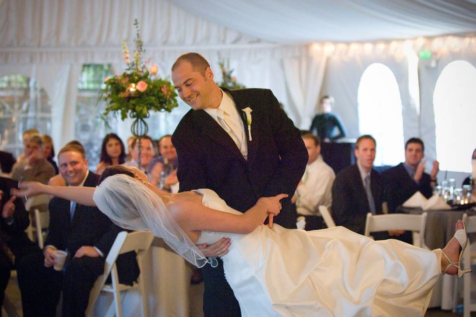 Couple dancing