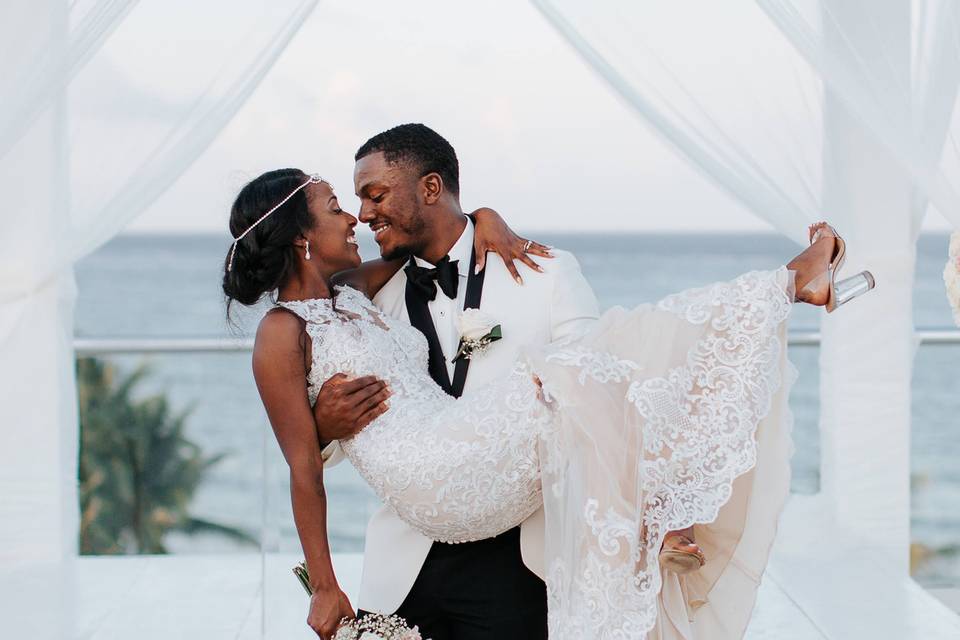 Ocean View Wedding