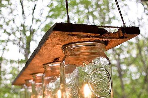 Mason jar lights