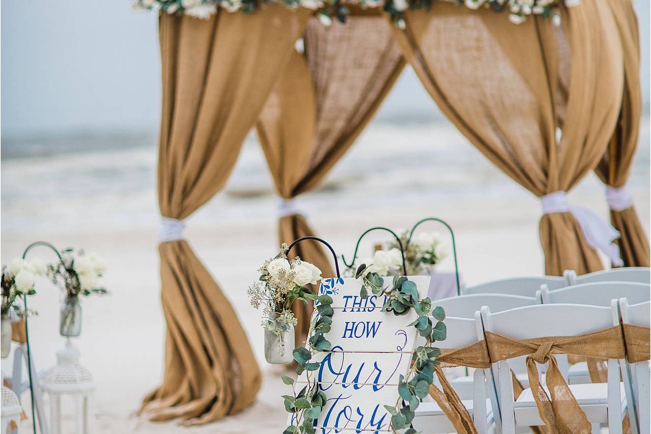 Your Dream Beach Wedding Wedding Planners Gulf Shores Al Weddingwire 6829