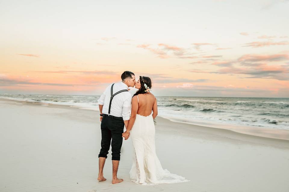 Married on the beach