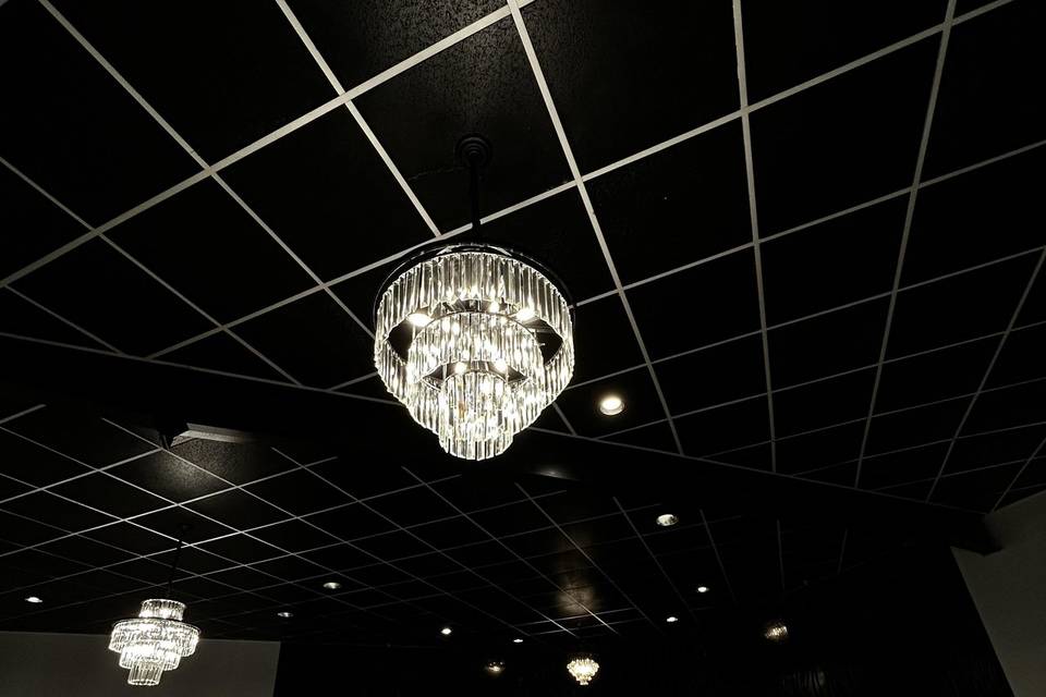Ballroom chandeliers
