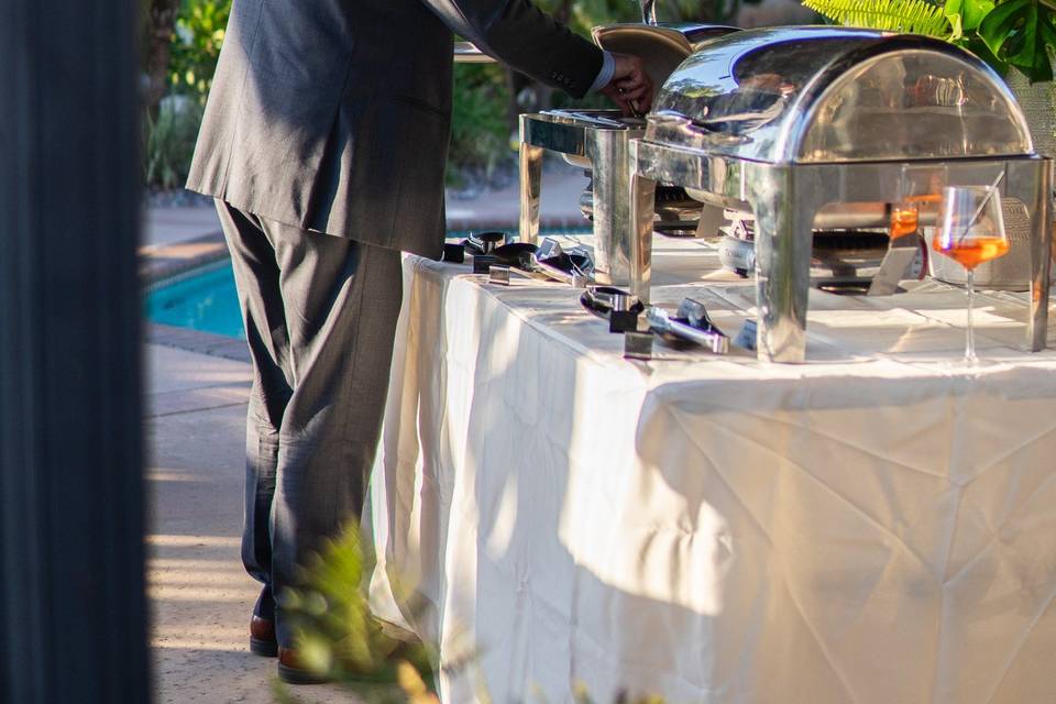 Buffet station
