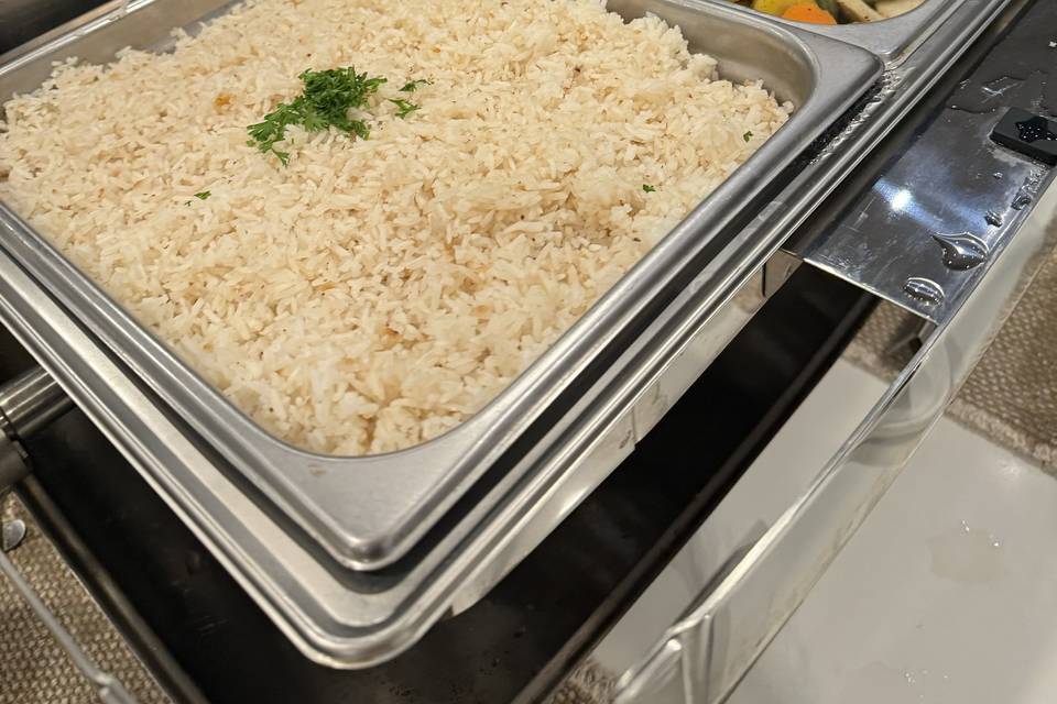 White Rice | Mixed Vegetables