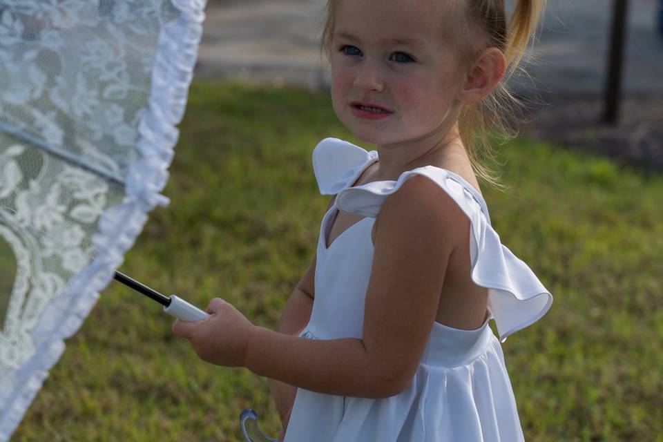 Flower Girl Parasol