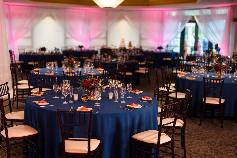 Ballroom Reception Uplights