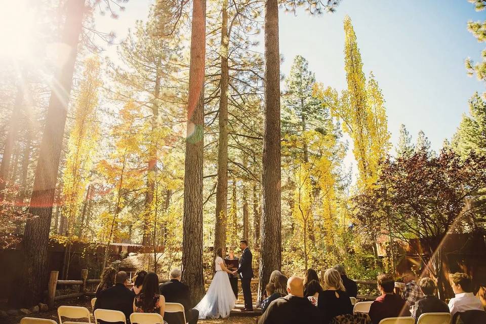 Garden ceremony