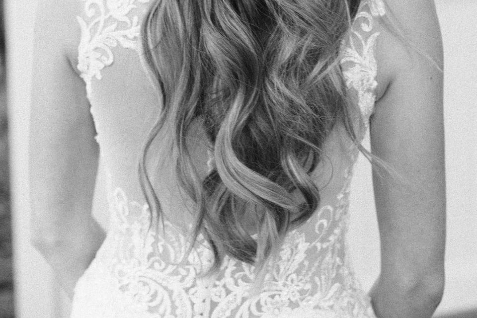 Bridal hair