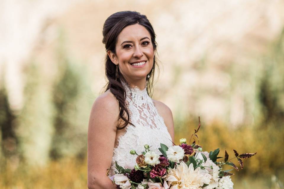 Bridal hair and makeup