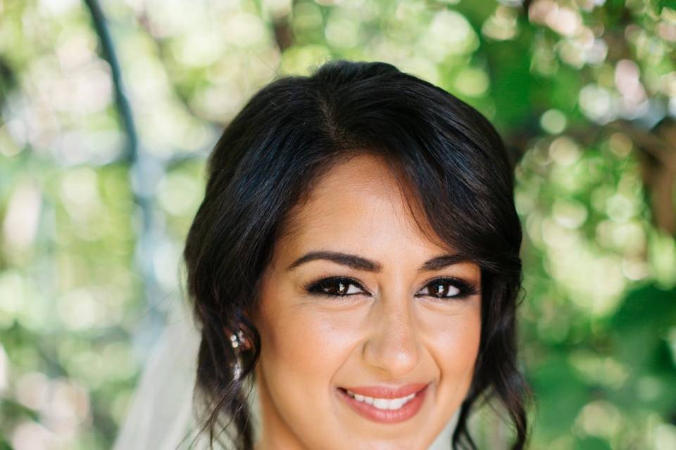 Bridal hair and makeup