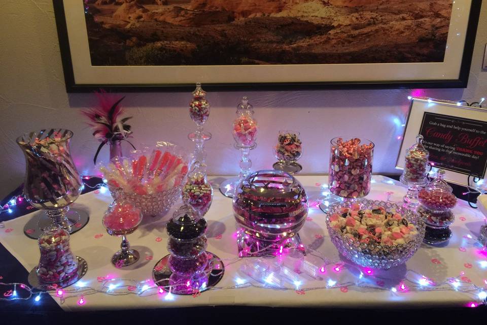 Candy buffet