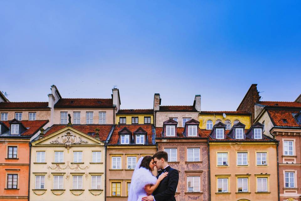 Wedding in Warsaw, Polland - Europe.