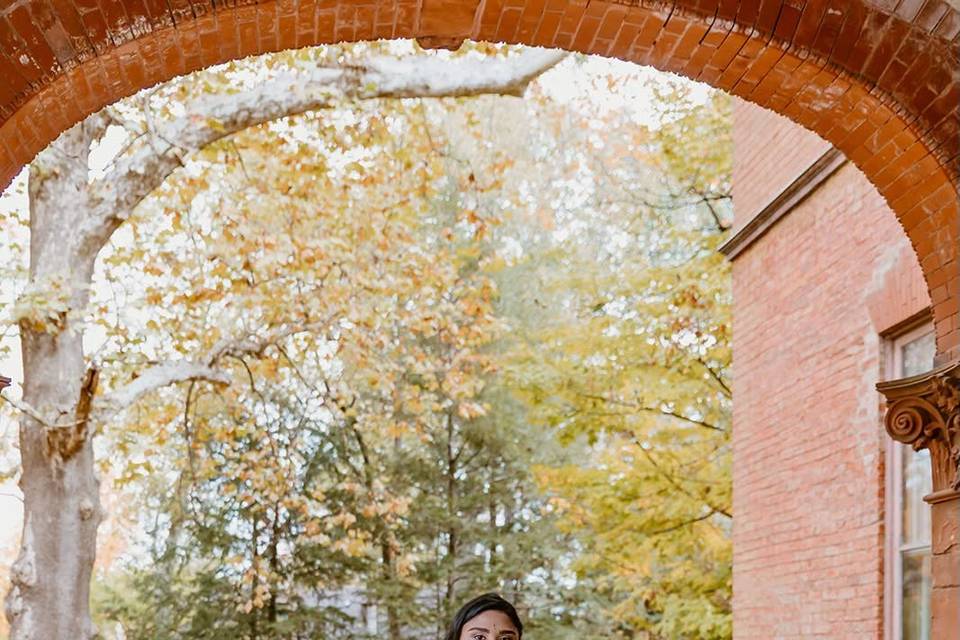 Fall wedding