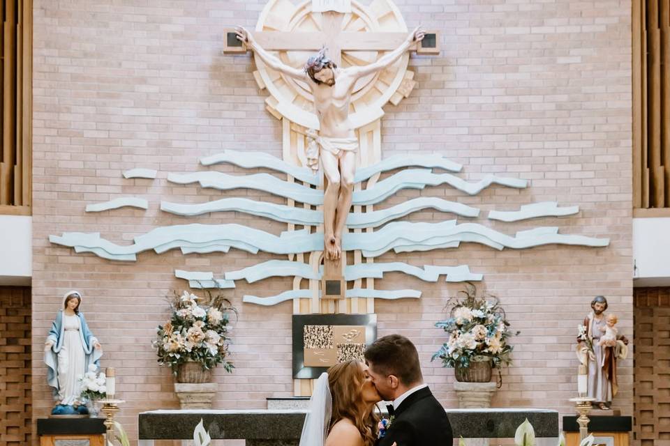 Bride and groom