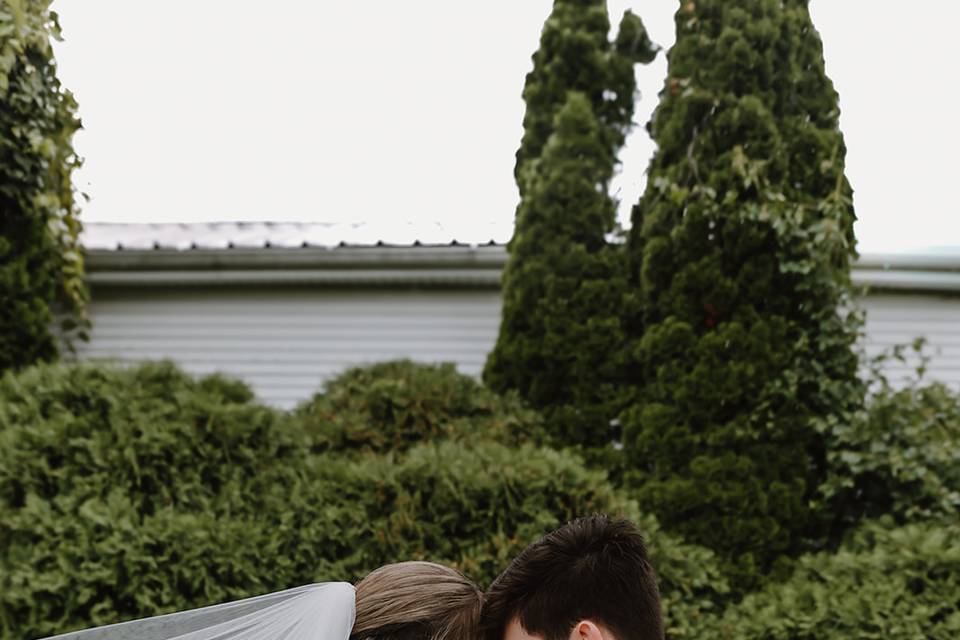 Bride and groom