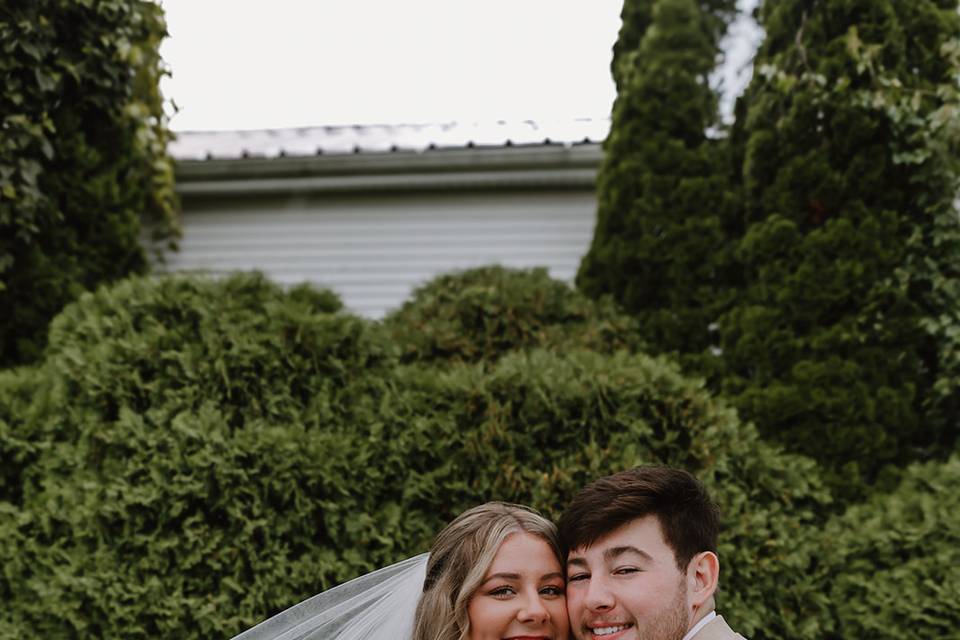 Bride and groom
