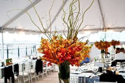 Tall table centerpiece