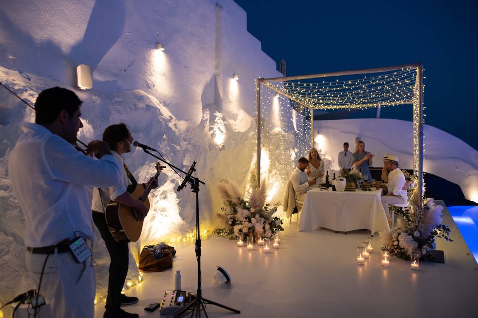 Wedding at Santorini