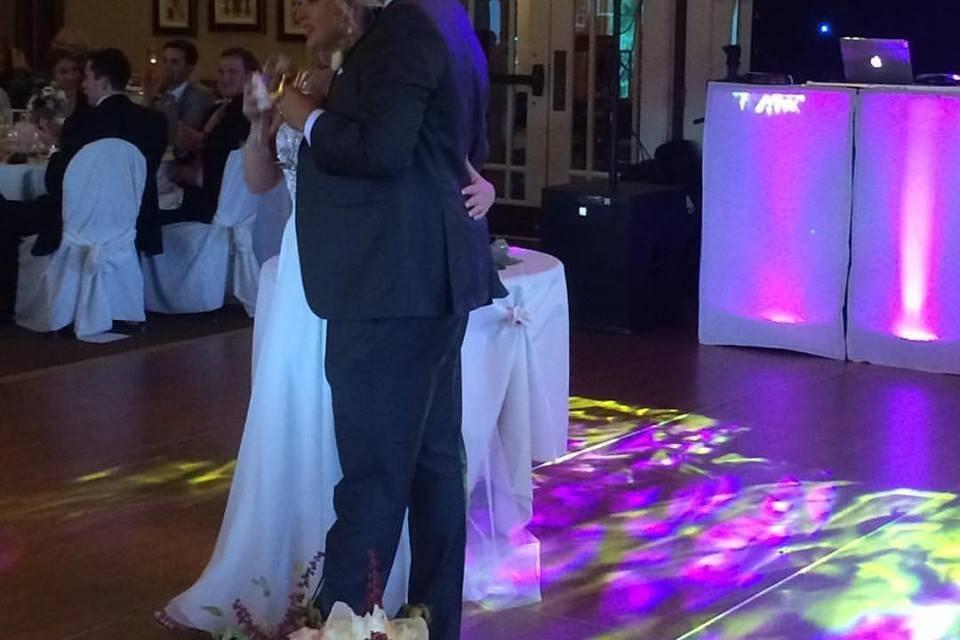 Couple dancing