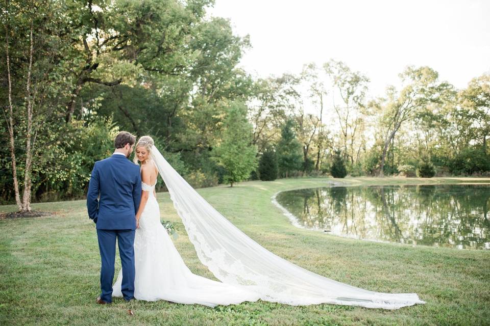 Couple at Pond