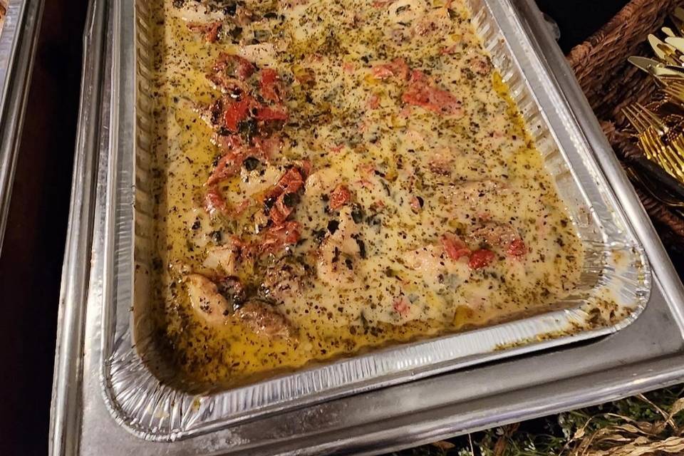 Tuscan Chicken Buffet Style