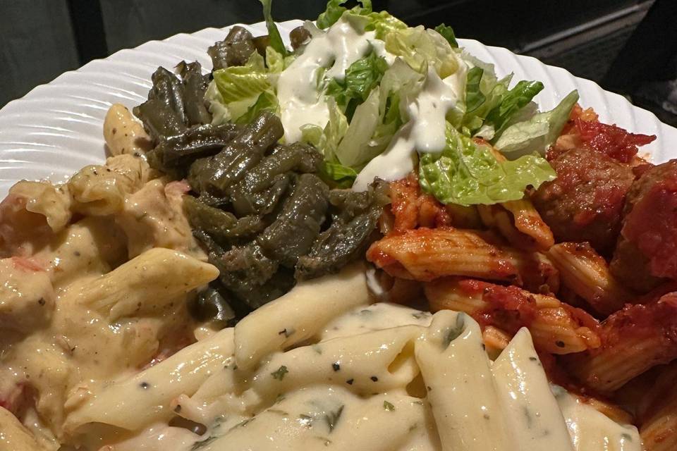 Pasta Bar Plate