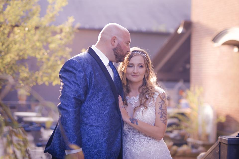 Bride and groom