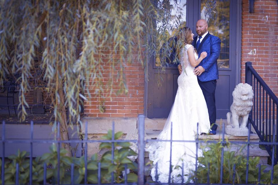 Bride and groom